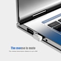 Miniatyrbillede 6 af 7: I210 Trådløs Mus Desktop Laptop Kontor 2.4G 3Key 3D 1600 DPI Strømbesparende Mus (Sort)