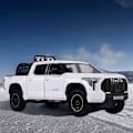Pikkukuva 7 / 7: Tundra-leluautot 3 4 5 6 7-vuotiaille pojille Maastoajoneuvo Lelupakuautot Pojille Ikä 3-5 Diecast Metalliset Isot Autot Valolla ja Äänellä Veto Takaisin