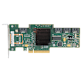 Miniatyrbillede 1 af 7: Dual Mode SATA til SAS 4-Port Disk Short Bezel Array Card LSi 9212-4i 6GB til Windows 10 / 8 / 7IT Mode