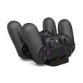 Miniatyrbilde 4 av 4: PS4-kontrollerlader, dobbel USB-ladestasjon for Sony Playstation 4 PS4, PS4 Slim, PS4 Pro Dualshock 4-kontroller