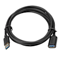 Miniatyrbilde 7 av 7: USB3.0 hann til hun forlengelseskabel 5Gbps høyhastighets gullbelagt pluggkabel (1,8 m)