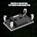 Miniatyrbild 2 av 7: Dator CPU vattenkylningsblock Jet typ kopparbas vattenblock