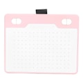 Miniatyrbilde 7 av 7: Grafisk tegnebrett 155x100mm 233 PPS 5080 LPI 8192 nivåer Stylus 4 tilpassbare taster USB-port Digital Art Tablet Rosa