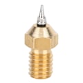 Miniatyrbilde 3 av 7: E36 V5/6 M6 0,4 mm messingdyse med gjenger for E3D/MK8/Lulzbot/Olson/Ultimaker varmeblokker