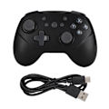 Miniatyrbilde 1 av 7: Trådløs trådbryter Gamepad-kontroller Joypad-fjernkontroll for Switch-konsoll Joystick Svart