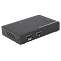 Miniatyrbillede 2 af 7: AM-KM201 KVM-switcher 2-port HDMI-fordeler 1080P 4K til 2 computere, der deler en enkelt skærm