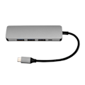 Miniatyrbild 1 av 7: 5 i 1 USB-C till 4-portars USB + för Android-utgångsport Multifunktionshubb Dockingstation