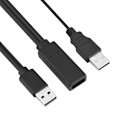 Pikkukuva 6 / 7: USB3.0 Uros-Nainen Nopea Laajennuskaapeli (Musta 10m)