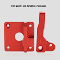 Miniatyrbild 2 av 7: 3D-skrivarsträngsprutningsdedikerad aluminiumramblock DIY-kit för 1,75 mm strängsprutning 3D-skrivare
