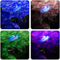 Miniatyrbilde 2 av 7: Galakselys Projektor, 3-i-1 Planetarium Projektorlampe USB Stjernehimmel Nattlys Projektorlampe med Fjernkontroll Stjerne og Måne Stjernelys Projektor