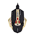 Miniatyrbilde 2 av 7: LUOM LM-x6 3200 DPI USB kablet 8 programmerbare knapper spillmus mus svart