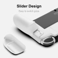 Miniatyrbillede 3 af 4: NeoGrip Bundle: Ergonomisk greb med udskiftelige greb [passer til alle håndstørrelser] til Nintendo Switch OLED og almindelig model
