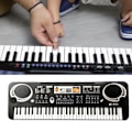 Miniatyrbild 5 av 6: Musik Piano Keyboard 61 Tangenter Utbildning Multifunktionell Elektrisk Digital Piano Keyboard 61 Tangenter