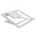 Miniatyrbillede 7 af 7: Bærbar computer stand, foldbar, bærbar, sølv, aluminiumlegering C6, laptopstativ til 11-17 tommer bærbare computere