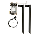 Pikkukuva 1 / 7: Langaton verkkokortti Plug and Play NGFF M2 -liitäntä Bluetooth4.2 Wifi -kortti pöytätietokoneelle All in One 7265AC Pöytätietokone ilman kantta