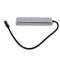Miniatyrbild 5 av 7: 5 i 1 USB-hubb 4x USB3.0 1x USB C Snabb dataöverföring Bärbar USB-dockningsstation
