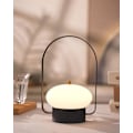 Miniatyrbilde 1 av 7: Bærbar Oppladbar Bordlampe, Dimbar Nattelys med 3 Fargemoduser, Batteridrevet Ledningsfri Lampe for Soverom, Stue