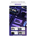 Miniatyrbillede 3 af 3: USB C Hub SSD Dock til DP HDMI-kompatibel Gigabit Ethernet HD 4K 60Hz Sata Nvme M.2 Steam Deck Dockingstation til Nintend Switch