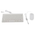 Miniatyrbild 1 av 7: Ultratunn USB-kabelansluten tangentbord optisk mus musuppsättning combo för PC-bärbar dator