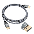 Miniatyrbilde 7 av 7: 8K DP 1.4 @60Hz Displayport-kabel Høydefinisjonsvideo Lyd DP-kabel Bærbar patchkabel 3 meter
