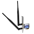 Miniatyrbillede 5 af 7: WRRealtek RTL8822CE Bluetooth 5.0 2.4GHz 5GHz PCI1X Trådløs Netværksadapter