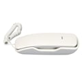 Miniatyrbilde 7 av 7: Veggmontert telefon Mini Holdbar kablet fasttelefon for hjem hotellkontor Hvit