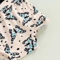 Miniatyrbild 8 av 8: Babykläder Flicka Sommar Söta Kläder 12 18 Månader Spaghettiband Romper & Blommig Shorts Set black 80CM
