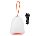 Miniatyrbild 1 av 7: Trådlös Bluetooth-högtalare Lätt touch-kontroll 8 färger LED-nattlampa Smart SpeakerOrange