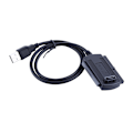 Miniatyrbild 2 av 7: SATA/IDE-hårddiskadapterkabel Strömförsörjning USB 2.0-omvandlare för 2,5/3,5 tums hårddisk