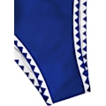 Miniatyrbild 6 av 7: WJSM Dam Triangle Bikini Floral String Bikini Set Tvådelad Baddräkt Baddräkter 3-cobalt Blue M