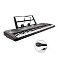 Miniatyrbilde 1 av 6: 61-tangenters keyboardpiano, bærbar multifunksjonell 76 cm elektronisk keyboardpiano for barn Without Plug