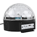 Miniatyrbilde 6 av 7: 9-farget KTV Dansefest Disco RGB LED Scenelys Bluetooth Lydkontroll Ball Lys Høyttaler