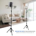 Miniatyrbillede 6 af 7: Universal Tripod Tablet Gulvstativ Justerbar Holder til iPad Air Pro/Samsung Galaxy Tab