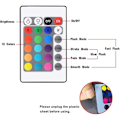 Miniatyrbillede 3 af 5: 3D Illusion Lampe Dyr Natlys 16 Farver med Fjernbetjening Led USB Skrivebordslampe Gave Soveværelse Hjem Dekoration Lys