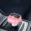 Pikkukuva 6 / 7: B9 Auton Mp3-soitin, auton Bluetooth-handsfree-soitin, auton Usb-laturi 3.1A pikalataus (vaaleanpunainen)