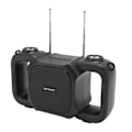 Pikkukuva 5 / 7: Aurinkokäyttöinen Bluetooth-kaiutin monitoiminen FM-radiohätä-LED-valolla kannettava ulkokaiutin