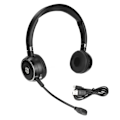 Pikkukuva 1 / 7: Langaton Bluetooth-puhelinmikrofoni, binauralinen, yksipuolinen, melua vaimentava toimistokuuloke