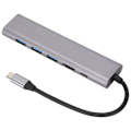 Pikkukuva 4 / 7: 5-in-1-telakka, tyypin C - High Definition Multimedia Interface - USB-portti, 5 Gbps:n nopea siirtokeskitin
