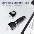 Miniatyrbilde 7 av 7: Fjernkontroll sidevender for Kindle Paperwhite Oasis Kobo Tilbehør Lesing av romaner og e-lesere Kamera med videoopptak Fjernkontroll Black