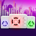 Miniatyrbillede 6 af 7: SADA D-208 Desktop Computer Soundbox Multimedia Hjemmehøjttaler Hvid