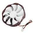 Pikkukuva 2 / 7: PCCOOLER E121 Great White Shark 3 CPU-jäähdytin lämpötahnalla alumiininen jäähdytyslevy