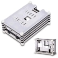Miniatyrbild 5 av 7: 9-lagers akrylskyddsfodral för Raspberry Pi 3 med 3,5-tums display