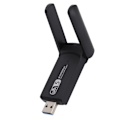 Miniatyrbillede 5 af 7: Dual Band USB-adapter 1200M 2.4G+5G Dual Band Gigabit-netværkskort til bærbar computer
