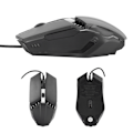 Miniatyrbillede 4 af 7: HXSJ S200 Gaming Mus 4-knaps kablet lysende farverig ergonomisk til XP / Vista / OS X