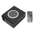 Miniatyrbilde 7 av 7: Mini bærbar projektor Full High Definition 1080P LED-projektor Hjemmekino Filmprosjektor for IOS for Android Bærbar PC Svart AU-plugg