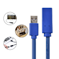 Miniatyrbillede 5 af 7: USB 3.0 han til hun datakabel computer mus tastatur U disk forlængerkabel (blå 1m)