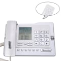 Miniatyrbillede 3 af 7: G026 Enkel stil fastnet telefon bordtelefon til hjemmekontor skrivebord hvid