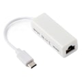 Pikkukuva 1 / 7: USB 3.1 Type C - RJ45 100Mbps Ethernet LAN -verkkoadapteri MacBook USB-C -kannettavalle