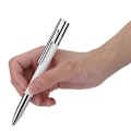 Miniatyrbillede 4 af 7: Ultra Fin 2 i 1 U Disk+Kuglepen USB2.0 Flash Dirve Pen (Hvid 8G)
