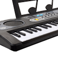 Miniatyrbilde 5 av 6: 61-tangenters keyboardpiano, bærbar multifunksjonell 76 cm elektronisk keyboardpiano for barn Without Plug